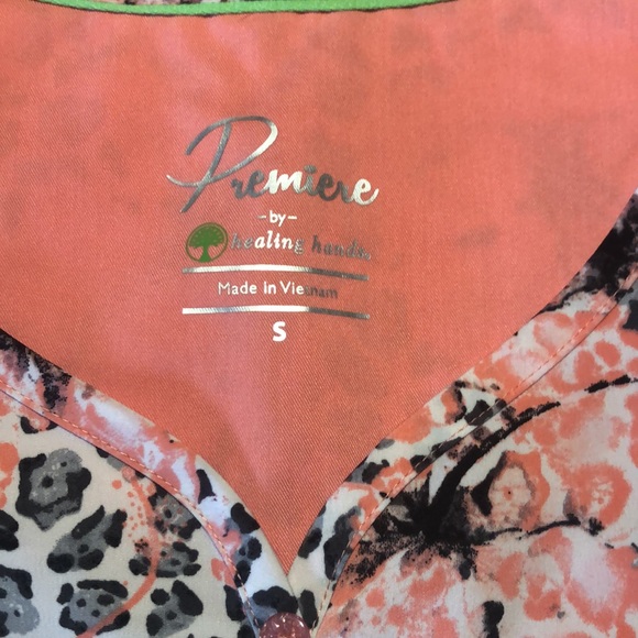 3 scrub top bundle  (1 sm, 2 med) $12 for all 3 - Picture 4 of 7